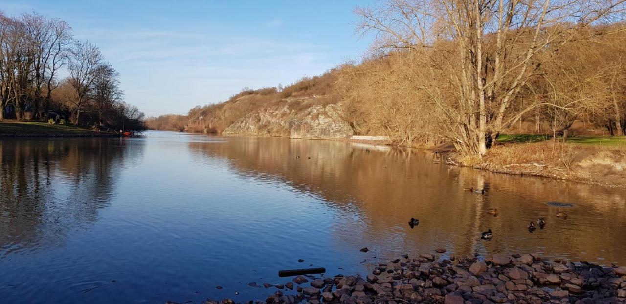 Tipp - Halle Idyllisch Am Fluss Krollwitz 外观 照片